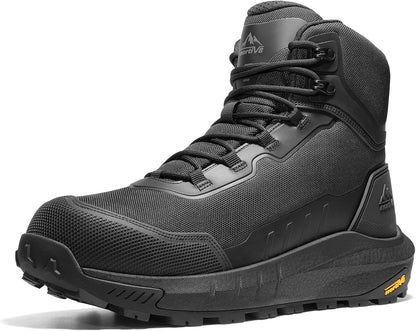 NORTIV 8 Men's Composite Toe Work Boots Slip Resistant