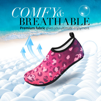 Homitem Water Shoes for Women Men Aqua Socks Swim Beach Pool River Slip-On Barefoot Quick-Dry Vacation Cruise Essentials Accessories for Yoga Kayak Sports