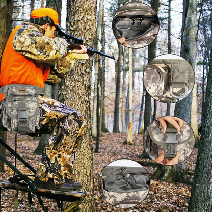 Jueachy Drop Leg Bag for Men Tactical Metal Detecting Thigh Pack with Water Bottle Pouch