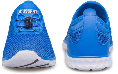DOUSSPRT Men's Water Shoes Quick Drying Sports Aqua Shoes