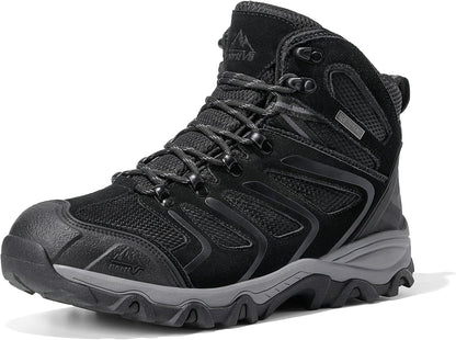 NORTIV 8 Men's Ankle High Waterproof Hiking Boots