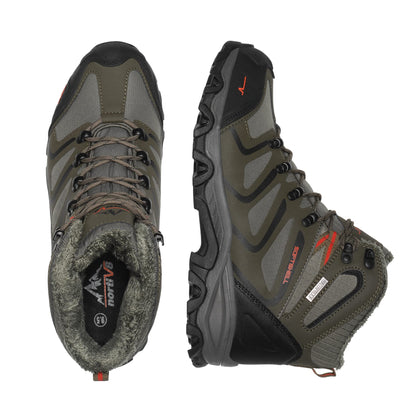 NORTIV 8 Men's Ankle High Waterproof Hiking Boots Outdoor Lightweight Shoes Trekking Trails Armadillo