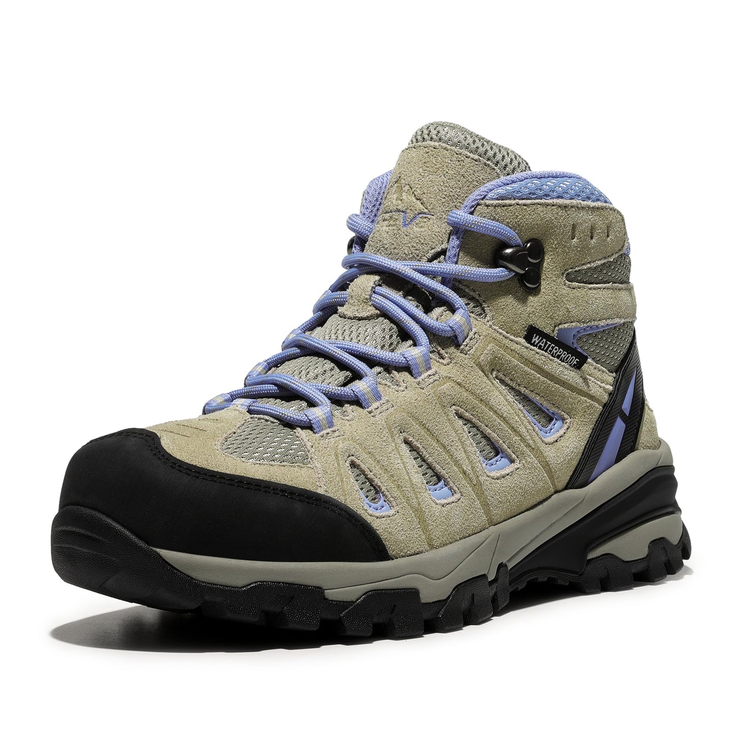 NORTIV 8 Women's Waterproof Hiking Boots Outdoor Trekking Camping Trail Hiking Boots