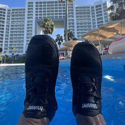 DOUSSPRT Men's Water Shoes Quick Drying Sports Aqua Shoes