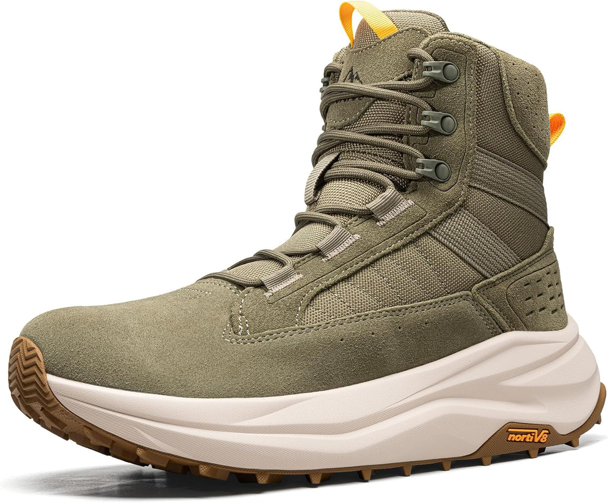 NORTIV 8 Men's Wide Toe Box Work Tactical Boots