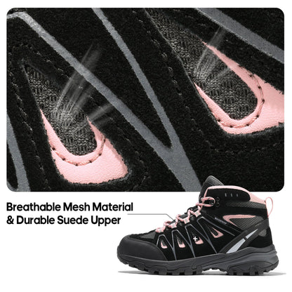 NORTIV 8 Women's Waterproof Hiking Boots Outdoor Trekking Camping Trail Hiking Boots