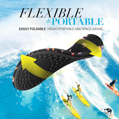 Homitem Water Shoes for Women Men Aqua Socks Swim Beach Pool River Slip-On Barefoot Quick-Dry Vacation Cruise Essentials Accessories for Yoga Kayak Sports