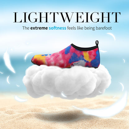 Homitem Water Shoes for Women Men Aqua Socks Swim Beach Pool River Slip-On Barefoot Quick-Dry Vacation Cruise Essentials Accessories for Yoga Kayak Sports