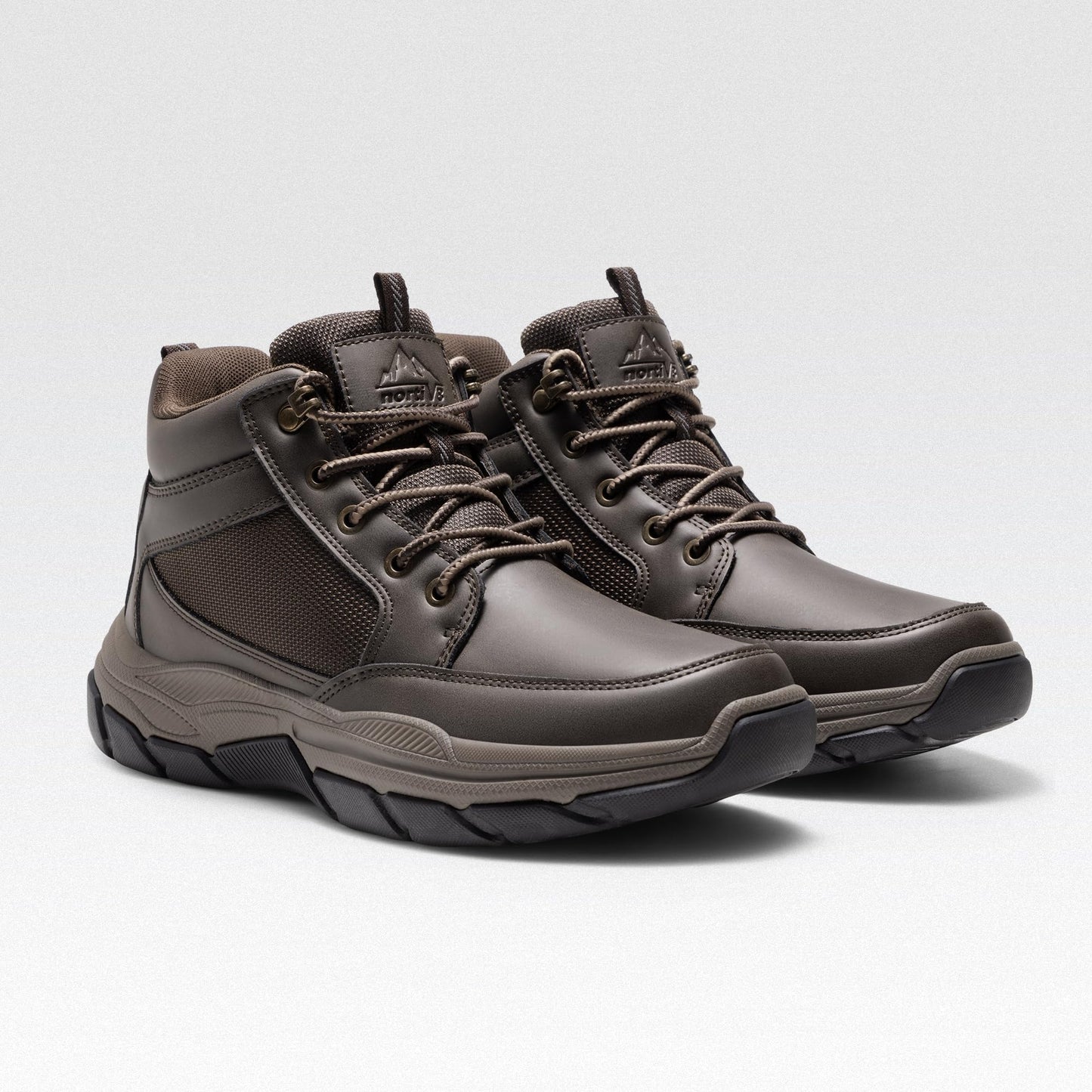 NORTIV 8 Men's Hiking Boots Lightweight Fashion Casual Chukka Ankle Boots Elevation