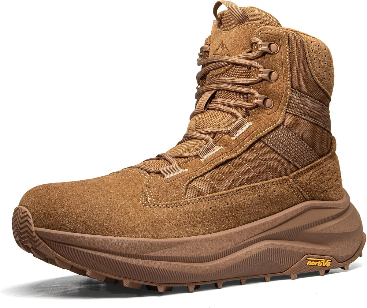 NORTIV 8 Men's Wide Toe Box Work Tactical Boots