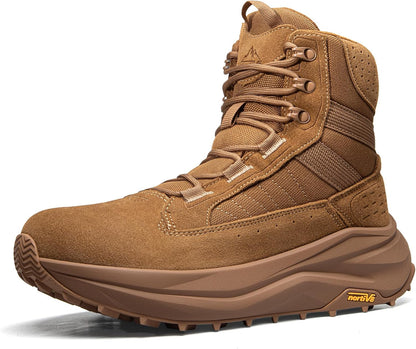 NORTIV 8 Men's Wide Toe Box Work Tactical Boots