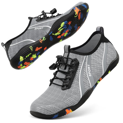 ATHMILE Water Shoes for Men Women River Shoes Adult Swim Beach Lake Pool Aqua Socks Barefoot Quick Dry for Hiking Surfing Kayaking Size