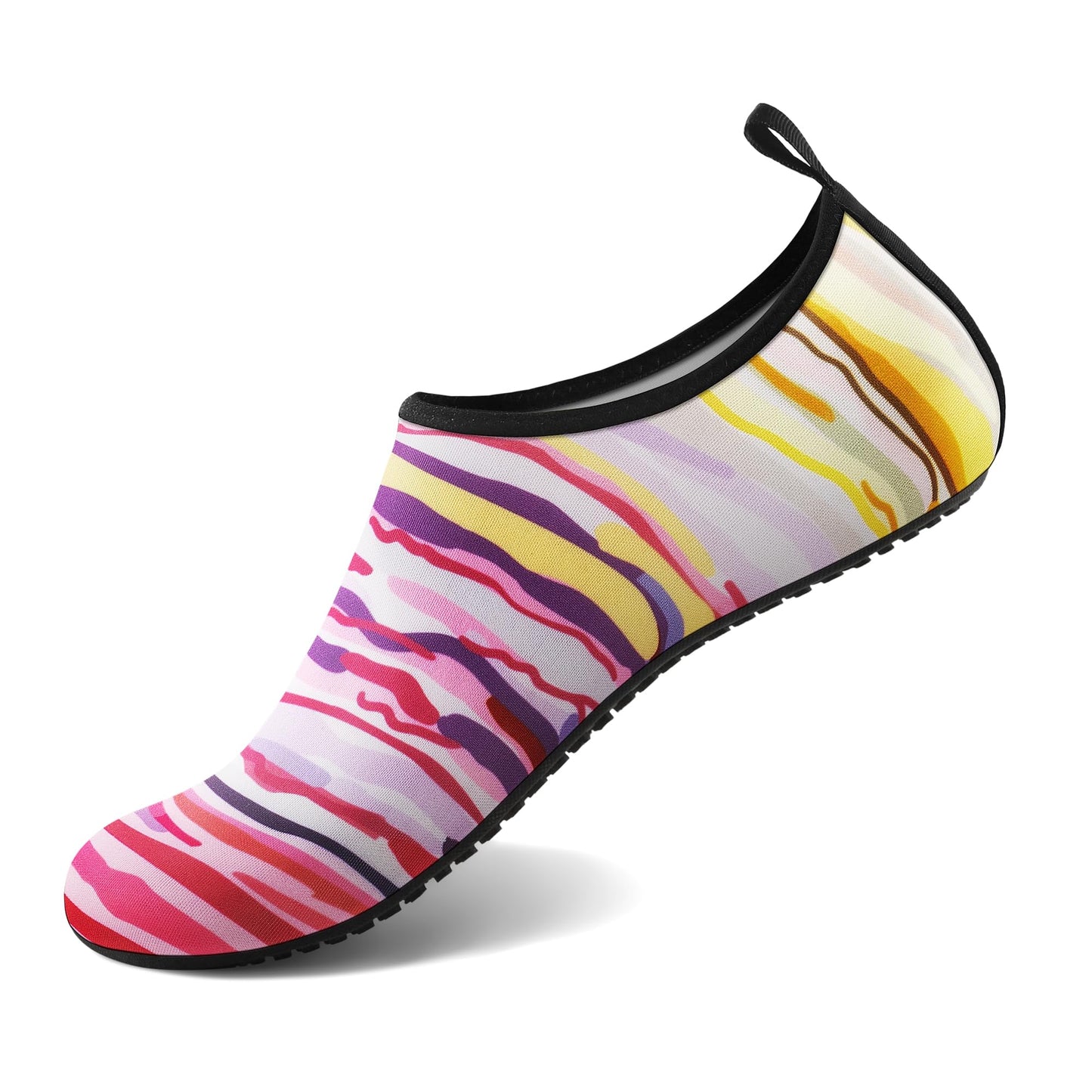 Homitem Water Shoes for Women Men Aqua Socks Swim Beach Pool River Slip-On Barefoot Quick-Dry Vacation Cruise Essentials Accessories for Yoga Kayak Sports