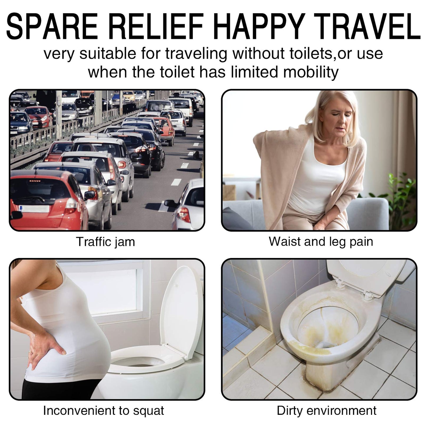 Female Urination Device,Reusable Silicone Female Urinal Foolproof Women Pee Funnel Allows Women to Pee Standing Up,Women's Urinal with Drawstring Bags is The Perfect Companion for Travel and Outdoor