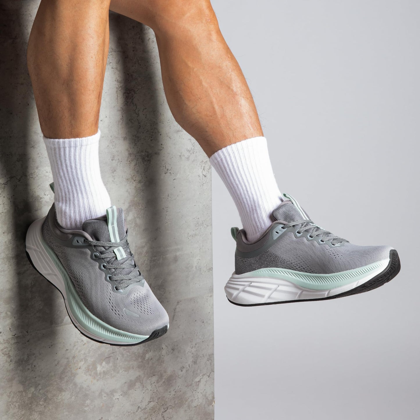 NORTIV 8 Men's Running Walking Tennis Shoes ActiveBreeze Non-Slip Athletic Gym Workout Jogging Comfortable Cushioning Fashion Sneakers