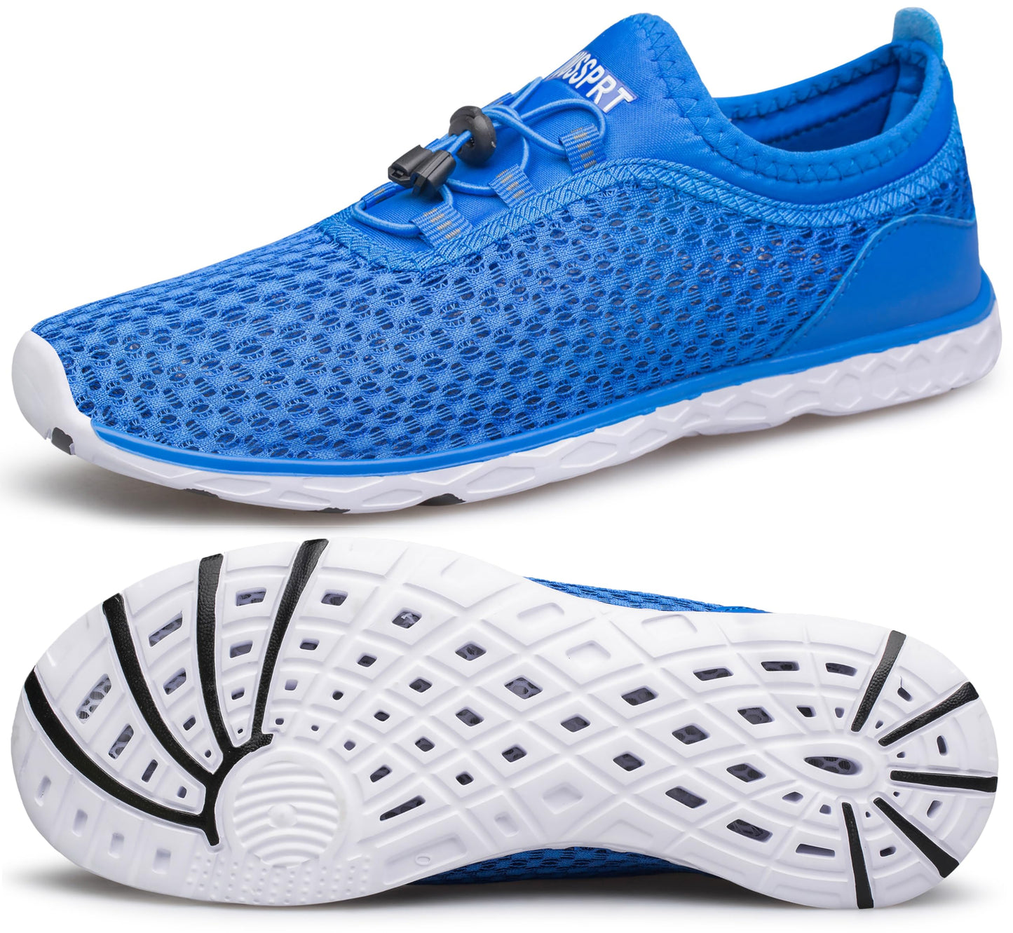 DOUSSPRT Men's Water Shoes Quick Drying Sports Aqua Shoes