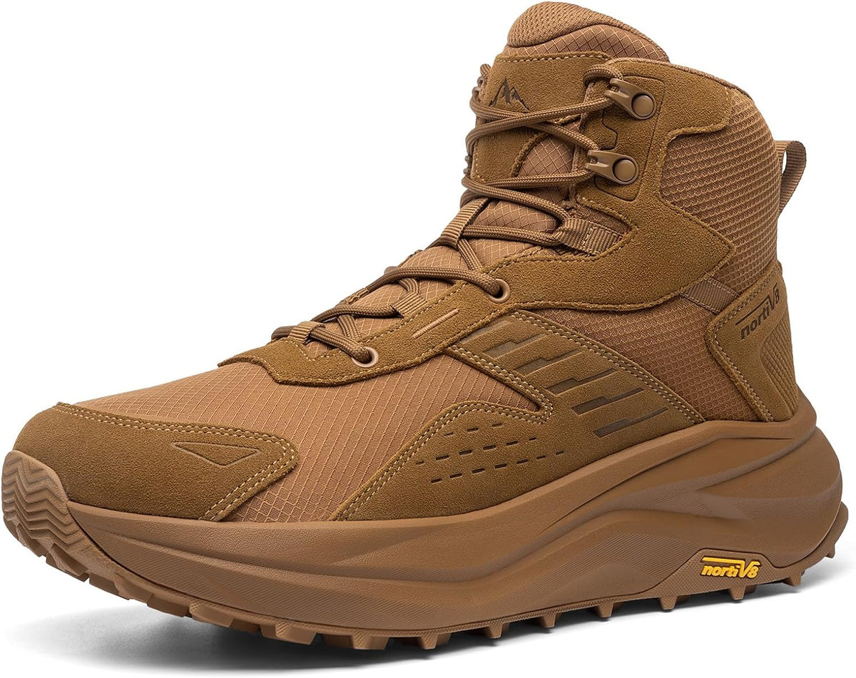 NORTIV 8 Men's Wide Toe Box Hiking Boots