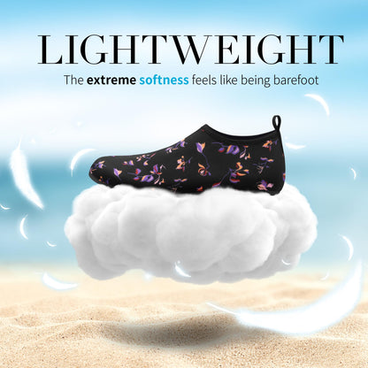 Homitem Water Shoes for Women Men Aqua Socks Swim Beach Pool River Slip-On Barefoot Quick-Dry Vacation Cruise Essentials Accessories for Yoga Kayak Sports