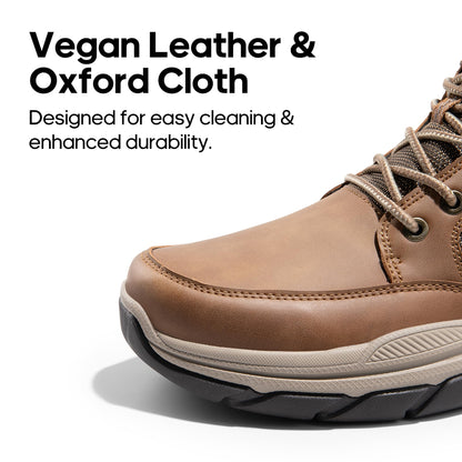 NORTIV 8 Men's Hiking Boots Lightweight Fashion Casual Chukka Ankle Boots Elevation