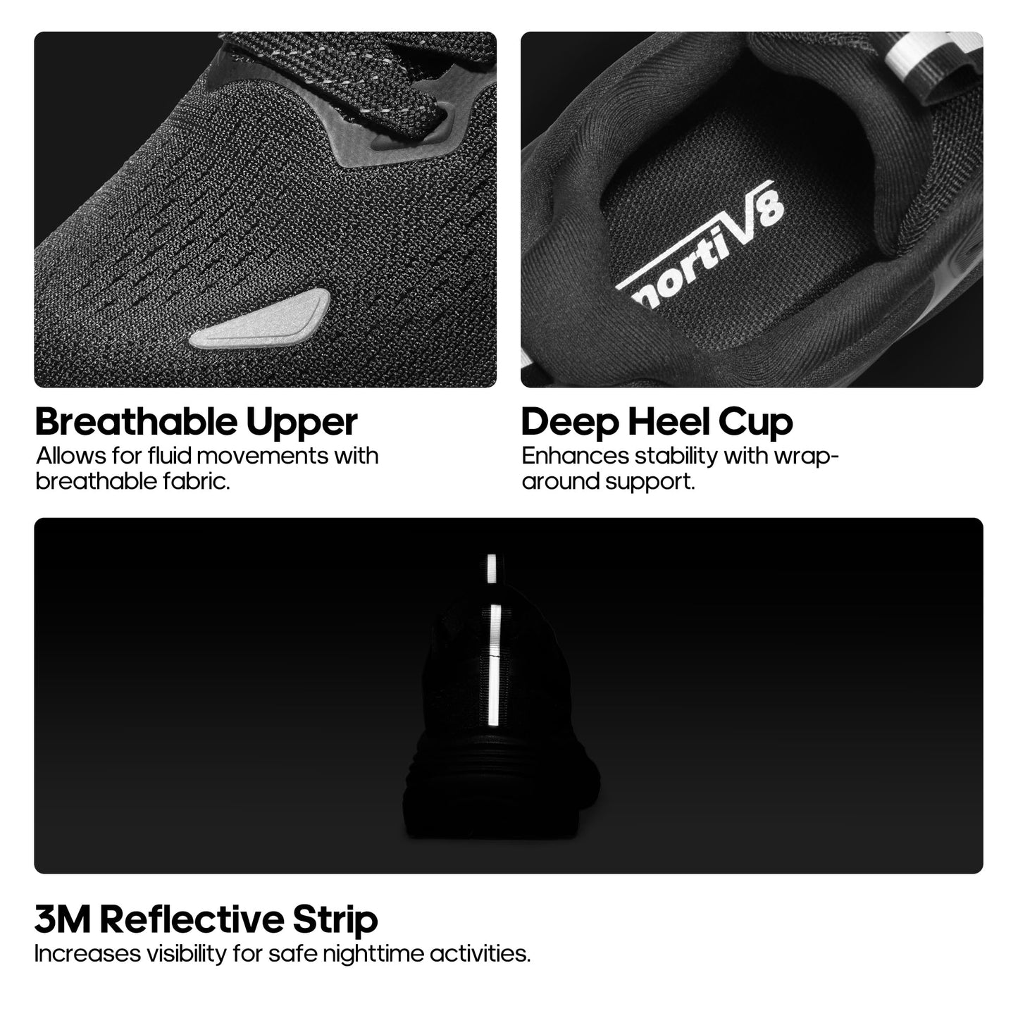 NORTIV 8 Women's Walking Shoes Cushion Comfortable ActiveBreeze Running Tennis Shoes Non-Slip Workout Gym Sports Athletic Breathable Fashion Sneakers