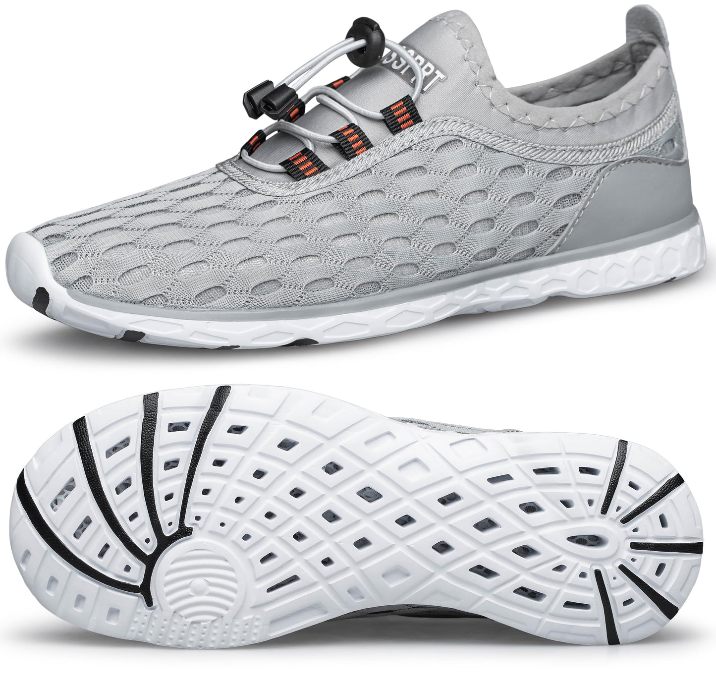 DOUSSPRT Men's Water Shoes Quick Drying Sports Aqua Shoes