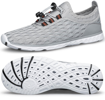DOUSSPRT Men's Water Shoes Quick Drying Sports Aqua Shoes