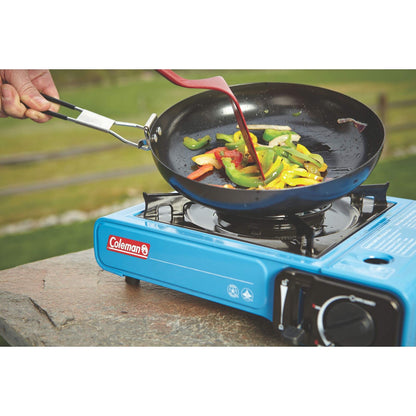 Coleman Classic 1-Burner Butane Stove, Portable Camping Stove with Carry Case & Push-Button Starter, Includes Precise Temperature Control & 7,650 BTUs of Power for Camping, Tailgating, & More