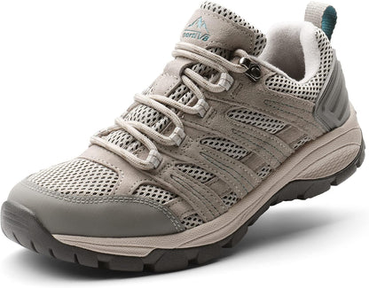 NORTIV 8 Women's Lightweight Hiking Shoes | Breathable Walking Sneakers Slip-Resistant For Outdoor Work Travel Daily Wear Wander