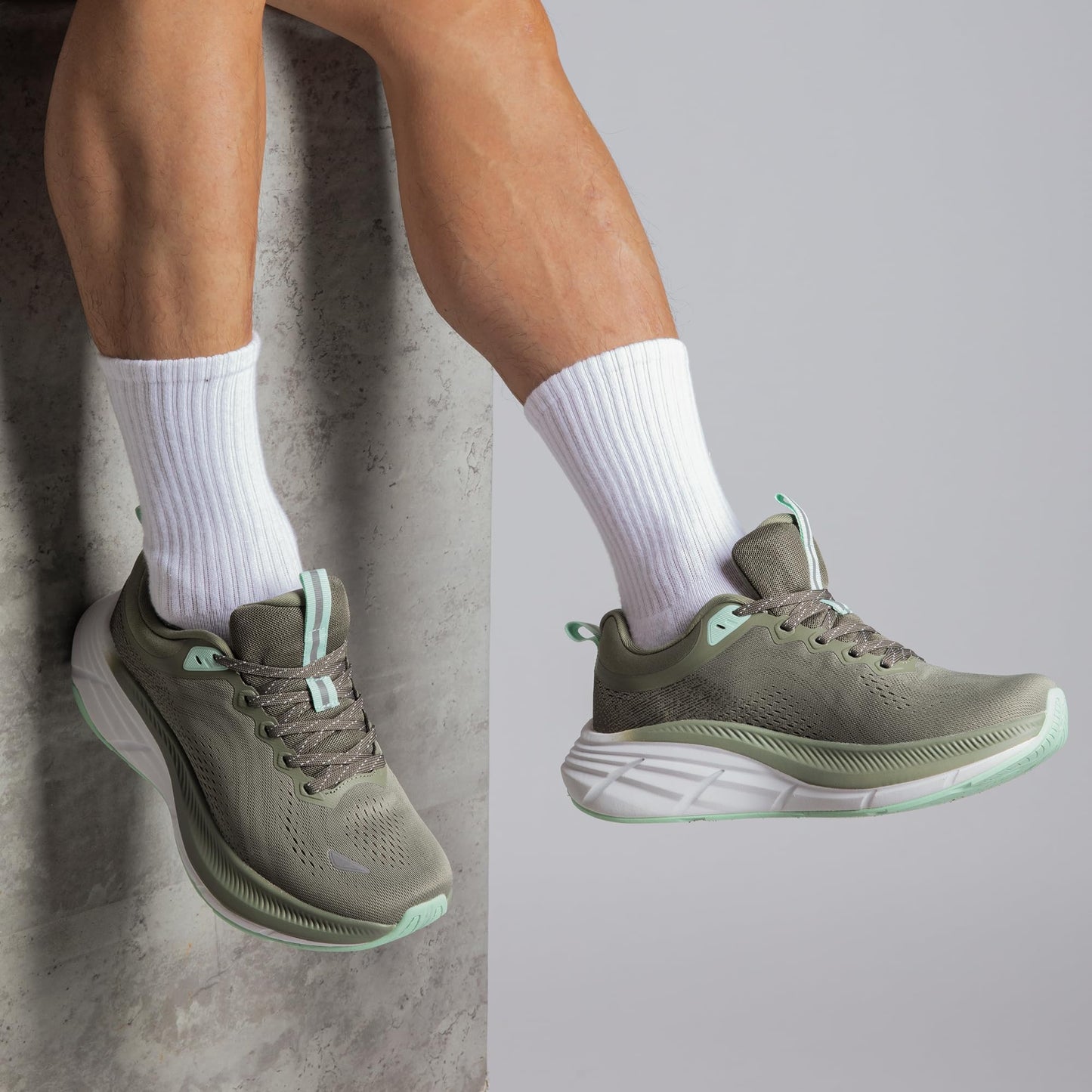 NORTIV 8 Men's Running Walking Tennis Shoes ActiveBreeze Non-Slip Athletic Gym Workout Jogging Comfortable Cushioning Fashion Sneakers