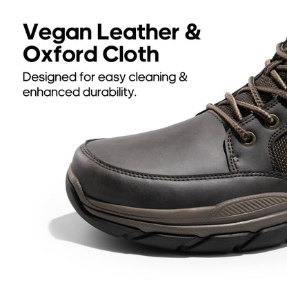 NORTIV 8 Men's Hiking Boots Lightweight Fashion Casual Chukka Ankle Boots Elevation