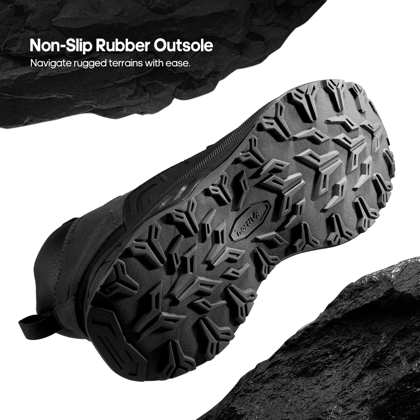 NORTIV 8 Women's Waterproof Hiking Boots Outdoor Trekking Camping Trail Hiking Boots