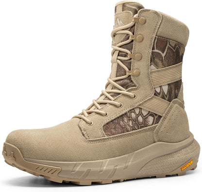 NORTIV 8 Men's Breathable Tactical Military Work Boots