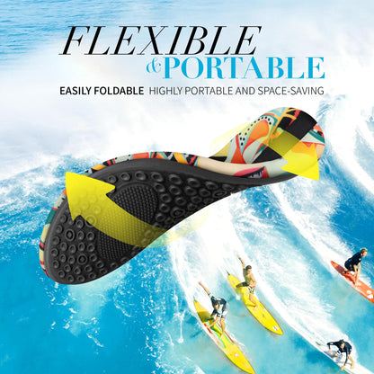 Homitem Water Shoes for Women Men Aqua Socks Swim Beach Pool River Slip-On Barefoot Quick-Dry Vacation Cruise Essentials Accessories for Yoga Kayak Sports