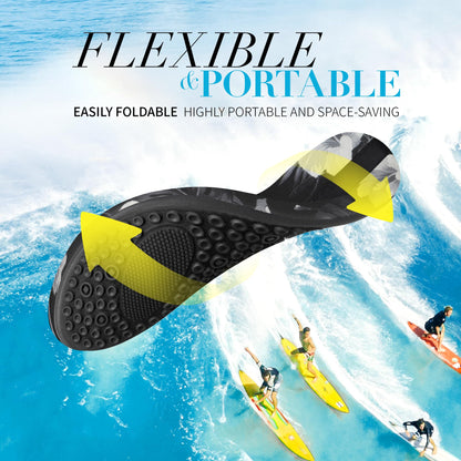 Homitem Water Shoes for Women Men Aqua Socks Swim Beach Pool River Slip-On Barefoot Quick-Dry Vacation Cruise Essentials Accessories for Yoga Kayak Sports