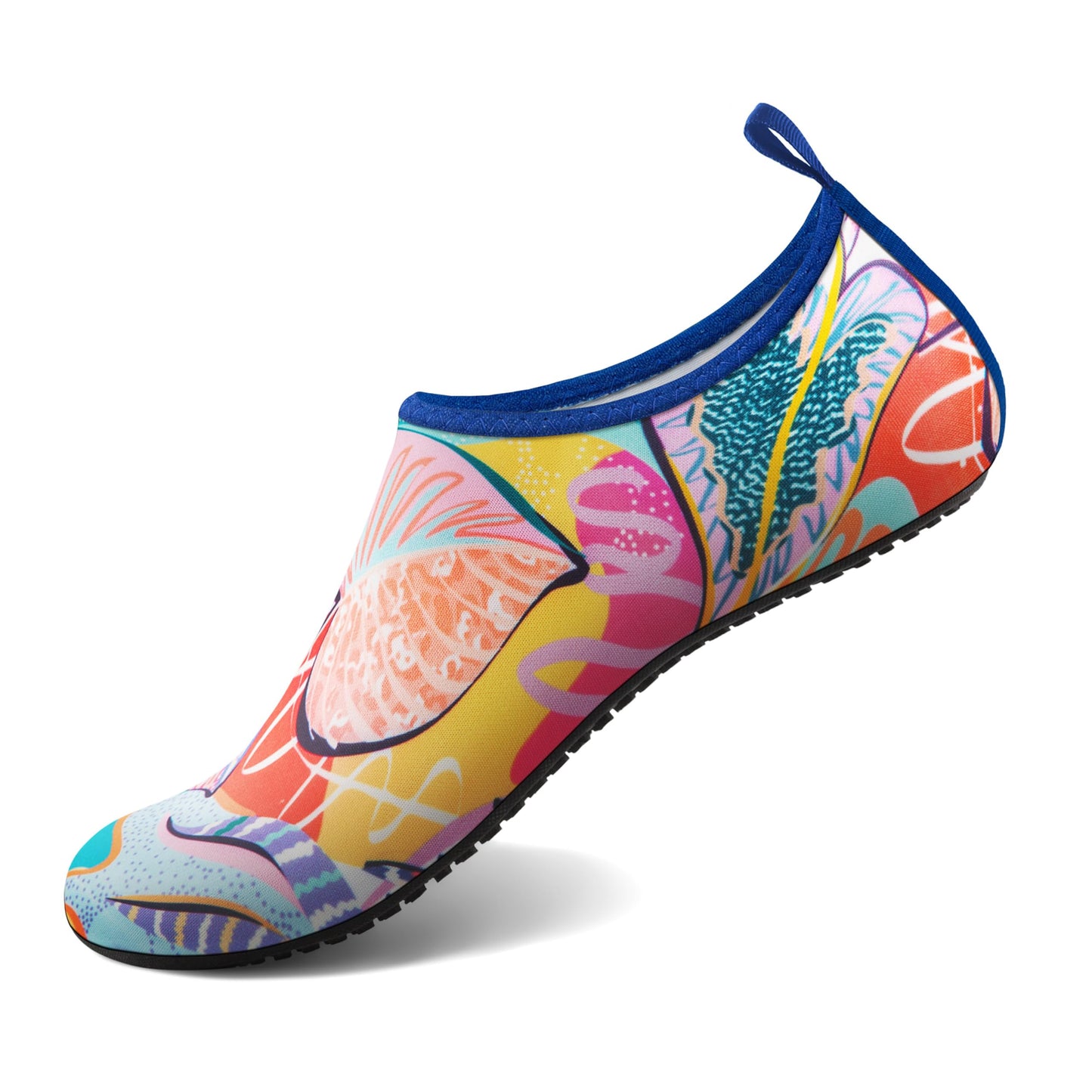 Homitem Water Shoes for Women Men Aqua Socks Swim Beach Pool River Slip-On Barefoot Quick-Dry Vacation Cruise Essentials Accessories for Yoga Kayak Sports