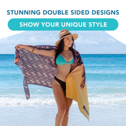 Youphoria Microfiber Travel Towel Fast Drying Lightweight - Quick Dry Towel for Camping, Beach, Backpacking, Hiking & Sport