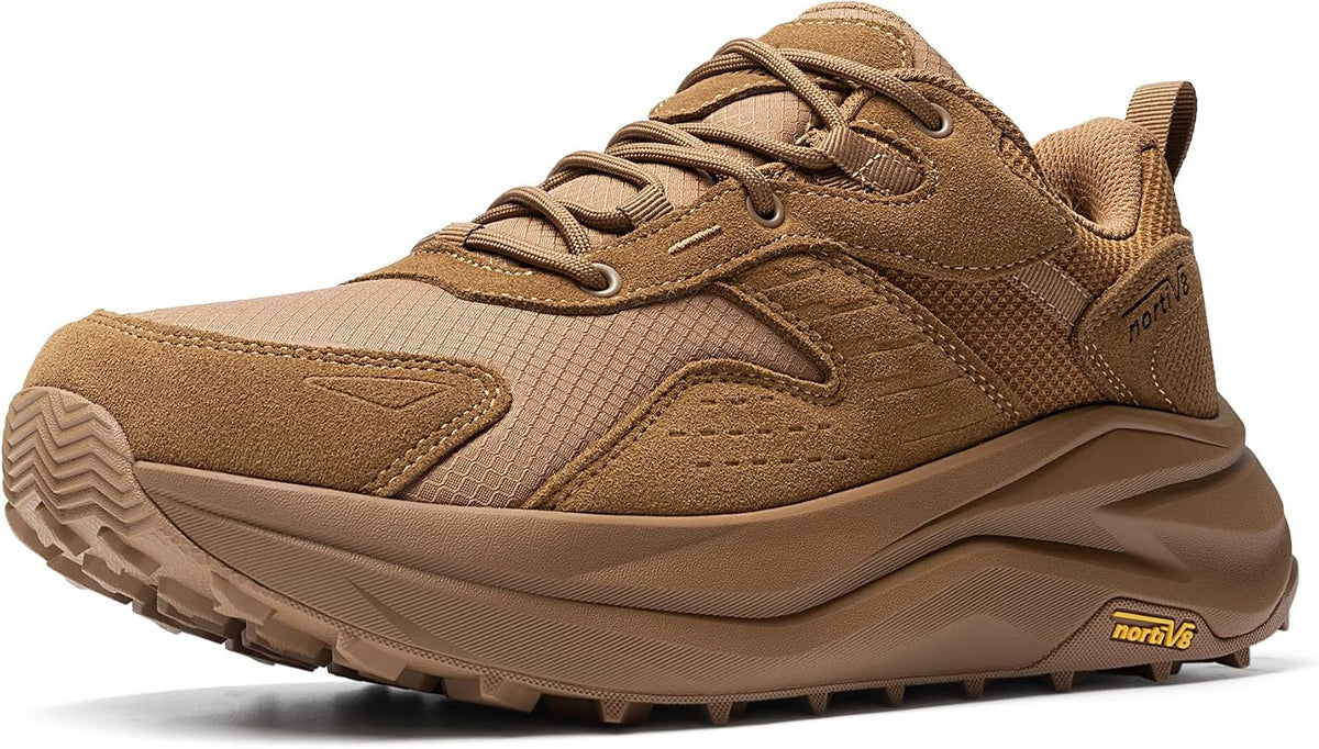 NORTIV 8 Men's Wide Toe Box Waterproof Hiking Shoes