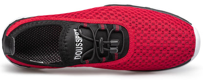 DOUSSPRT Men's Water Shoes Quick Drying Sports Aqua Shoes