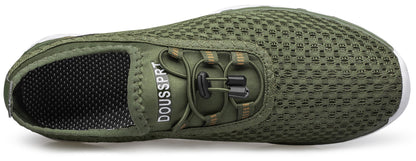 DOUSSPRT Men's Water Shoes Quick Drying Sports Aqua Shoes