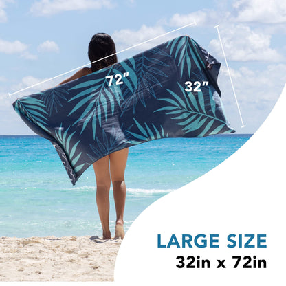 Youphoria Microfiber Travel Towel Fast Drying Lightweight - Quick Dry Towel for Camping, Beach, Backpacking, Hiking & Sport