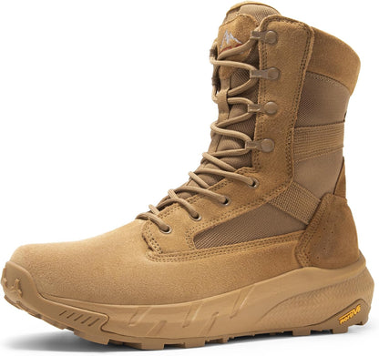 NORTIV 8 Men's Breathable Tactical Military Work Boots