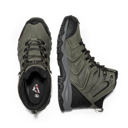 NORTIV 8 Men's Ankle High Waterproof Hiking Boots Outdoor Lightweight Shoes Trekking Trails Armadillo