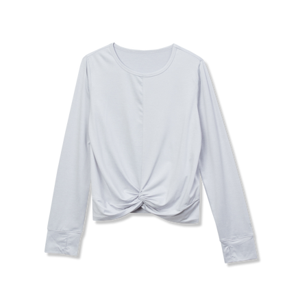 Eddie Bauer Girls Trail Twist Front LS Top product image