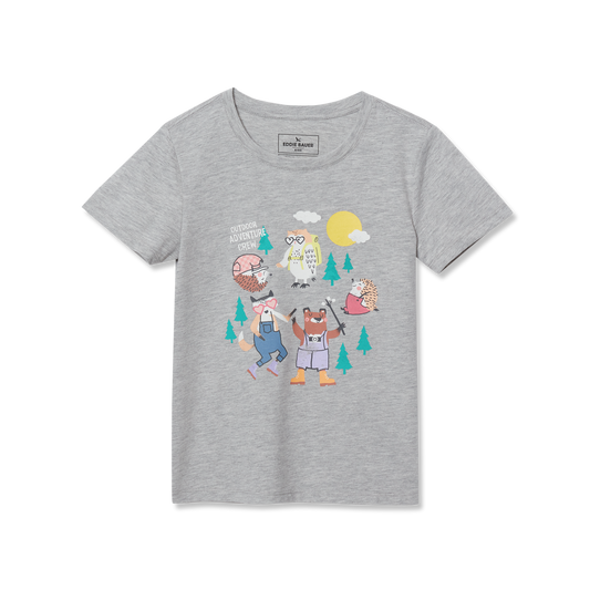Eddie Bauer Girls Graphic Short Sleeve Tee alternate view 1