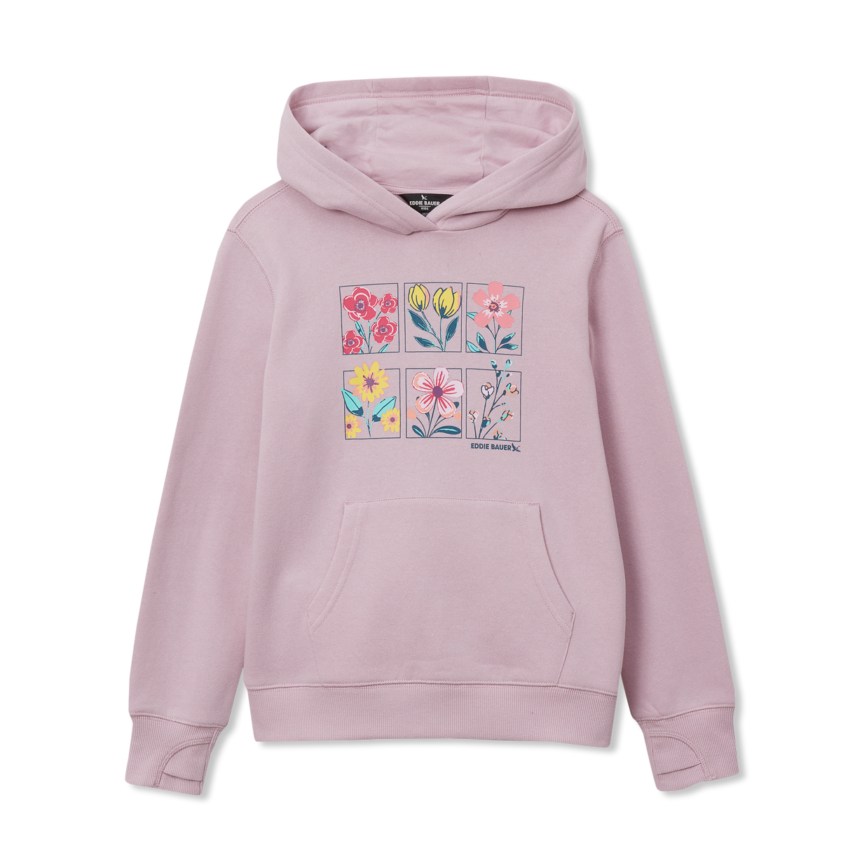 Eddie Bauer Girls Graphic Camp Fleece Hoodie alternate view 4