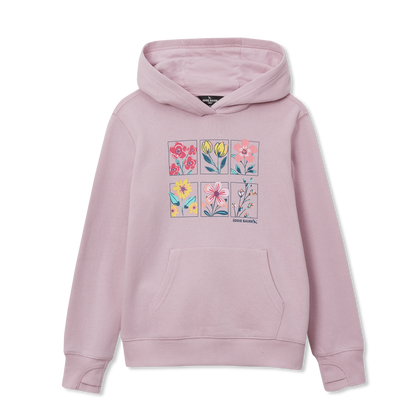 Eddie Bauer Girls Graphic Camp Fleece Hoodie alternate view 4