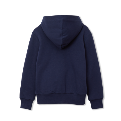 Eddie Bauer Girls Camp Fleece Faux Shearling-Lined Hoodie alternate view 4