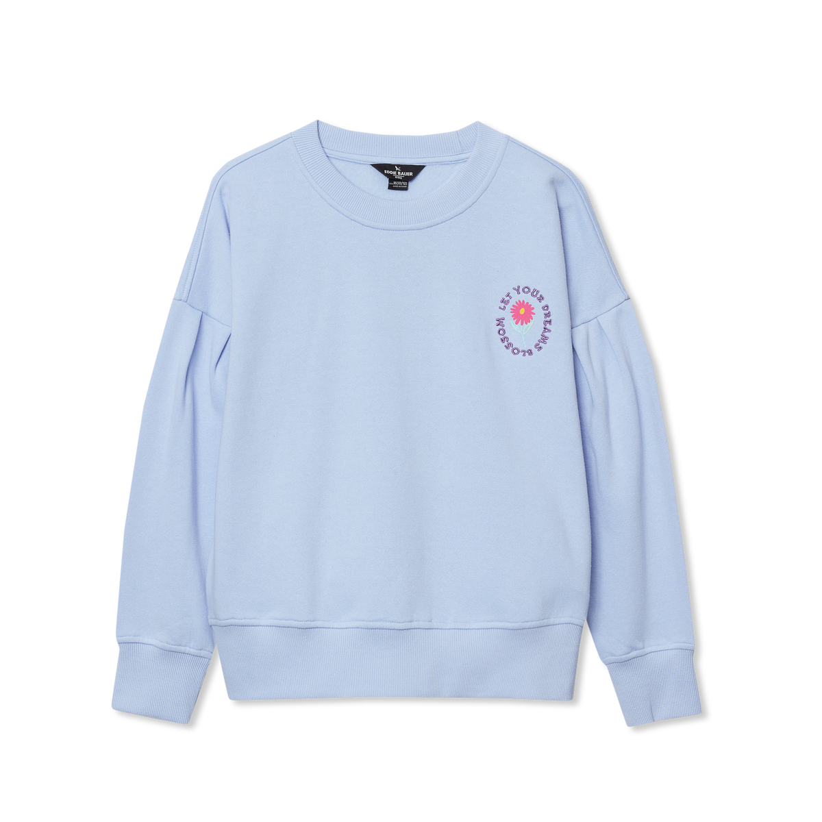 Eddie Bauer Girls Cozy Fleece Crew alternate view 2