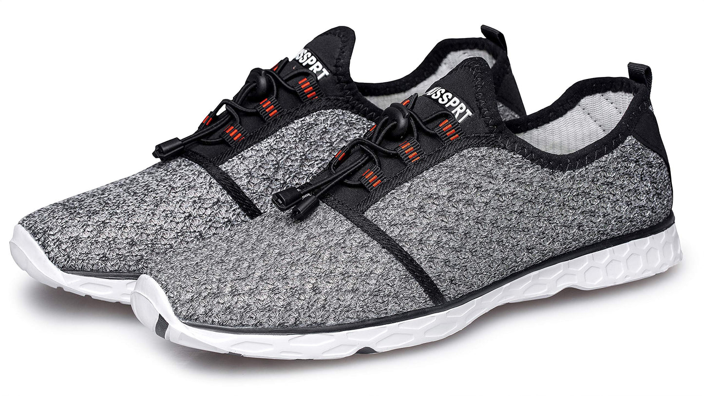 DOUSSPRT Men's Water Shoes Quick Drying Sports Aqua Shoes