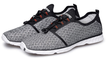 DOUSSPRT Men's Water Shoes Quick Drying Sports Aqua Shoes